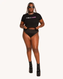 I Like It Hard Cropped Tee -iHeartRaves Shop 07.09.25Meg Syanne Jonathan2821 1