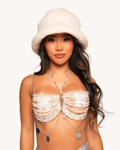 Sea Siren Pearl Chain Top