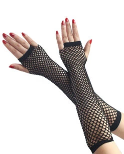 Warped Revelations Fingerless Fishnet Arm Warmers -iHeartRaves Shop 531492498 530142994 ihr16047 7