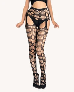 No Competition Suspender Thigh Highs