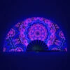 Dreamwave UV Reactive Hand Fan -iHeartRaves Shop 720684748 1 uv 3