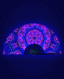 Dreamwave UV Reactive Hand Fan