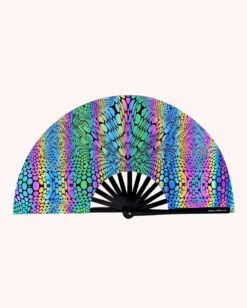 Viper Vision Rainbow Reflective Hand Fan
