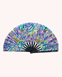 Dino Daze UV Reactive Hand Fan
