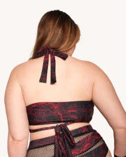 Infinite Matrix O-Ring Bra Top -iHeartRaves Shop Auto Cruising Top C1 Back