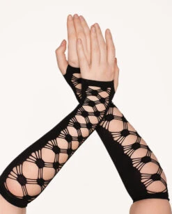 Bass Baddie Fingerless Gloves