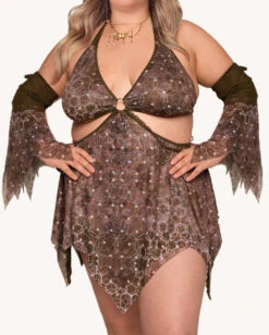 Beneath The Trees Dress With Sleeves -iHeartRaves Shop Beneath the Trees Dress C1 Front 5d07a28d b4ab 44eb bbbc 7e6460ebce1c