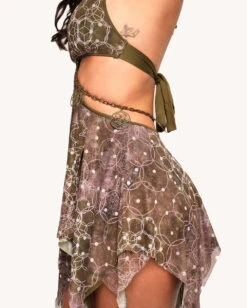 Beneath The Trees Dress With Sleeves -iHeartRaves Shop Beneath the Trees Dress New Detail2