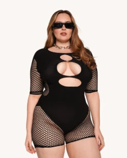 Beyond Control Romper -iHeartRaves Shop Beyond Control Bodysuit C1 Front