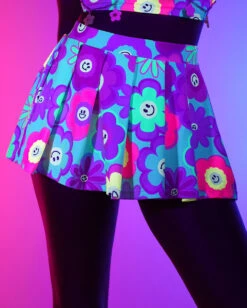 Blossoming Mini Skater Skirt