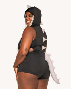 Born To Be Wild Dino Romper Costume -iHeartRaves Shop Born to Be Wild Dino Romper C1 BaCK