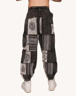 Bussin' Bass Harem Pants -iHeartRaves Shop Bussin Bass Harem Pants Back