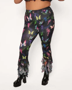 Butterfly Soirée Pants -iHeartRaves Shop Butterfly Soiree Pants C1 Front
