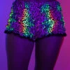 Cosmic Jungle Shorts 1 Cosmic Jungle Shorts -iHeartRaves Shop Cosmic Jungle Shorts Glow