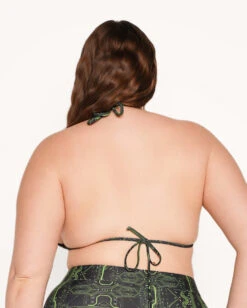 Cyber Matrix Bikini Top -iHeartRaves Shop Cyber Matrix Bikini Top C1 Back