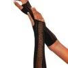 Dark Arts Fingerless Arm Warmers -iHeartRaves Shop Dark Arts Fingerless Gloves Black Side