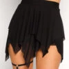 Dark Arts Mesh Skirt -iHeartRaves Shop Dark Arts Mesh Skirt Black Front
