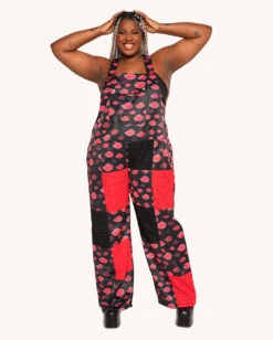 Fire Shadow Overalls -iHeartRaves Shop Demon Rage Overalls C1 Full