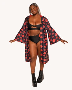 Demon Rage Robe -iHeartRaves Shop Demon Rage Robe C1 Full