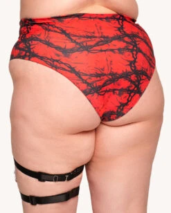 Depths Of The Damned Booty Shorts -iHeartRaves Shop Depths of the Damned Booty Shorts C1 Back