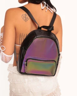 Digital Lollipop Anti-Theft Rainbow Reflective Hydration Pack