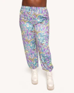 Dino Daze Harem Pants -iHeartRaves Shop Dino Daze Harem Pants C1 Front