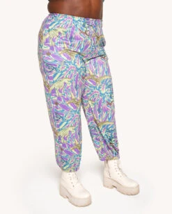 Dino Daze Harem Pants -iHeartRaves Shop Dino Daze Harem Pants C1 Side