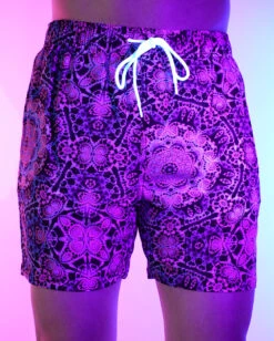 Dreamwave Camp Shorts -iHeartRaves Shop Dreamwave Camp Shorts UV