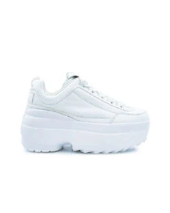 Dynamic Realness Platform Sneakers -iHeartRaves Shop DynamicRealnessPlatformSneakers White