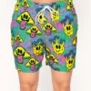 Electric Tripp Camp Shorts -iHeartRaves Shop Electric Tripp Camp Shorts Front