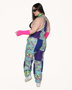 Electric Tripp Unisex Overalls -iHeartRaves Shop Electric Tripp Unisex Overalls C1 Back