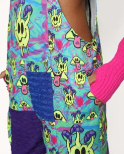 Electric Tripp Unisex Overalls -iHeartRaves Shop Electric Tripp Unisex Overalls Detail2