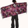 Eternal Decay Zombie Pashmina -iHeartRaves Shop Eternal Decay Zombie Pashmina Back