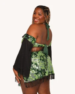 Fairytale Forest Dress Set -iHeartRaves Shop Fairytale Forest Dress Set C1 Back