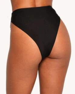 Fatal Attraction Festival Bottoms -iHeartRaves Shop Fatal Attraction Festival Bottoms Black Silver Back
