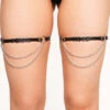 Feral Mode Chain Pair Leg Garters 1 Feral Mode Chain Pair Leg Garters -iHeartRaves Shop Feral Mode Pair Chain Leg Garters Front 8621599e 80c2 469b ac26 500e8a2aacc3