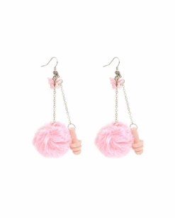 Fluff & Flutter Earplug Earrings