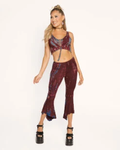 Free Spirit Tie Dye Bell Bottoms -iHeartRaves Shop Free Spirit Tie Dye Bell Bottoms Full