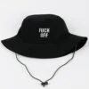 Fuck Off Bucket Hat With Removable Wind Cord -iHeartRaves Shop FuckOffBucketHatwithRemovableWindCord 1