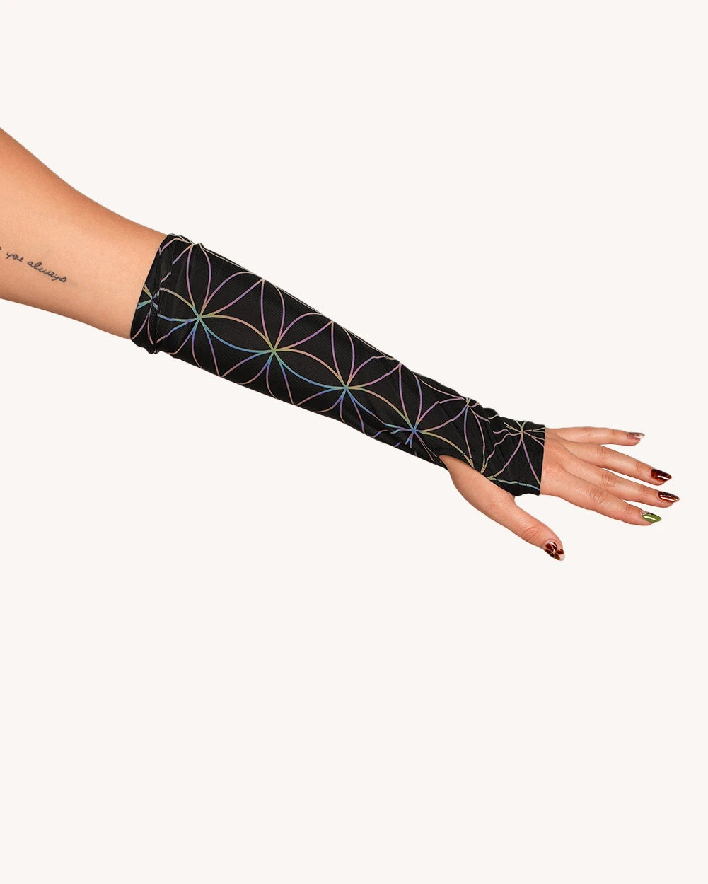 Glowkeeper Rainbow Reflective Top With Sleeves 6 Glowkeeper Rainbow Reflective Top With Sleeves - Image 4