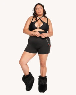 Good Mood Mushroom Shorts -iHeartRaves Shop Good Mood Mushroom Shorts New C1 Full