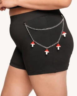 Good Mood Mushroom Shorts -iHeartRaves Shop Good Mood Mushroom Shorts New C1 Side