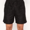 Got That Rizz Crochet Men's Shorts 1 Got That Rizz Crochet Men's Shorts -iHeartRaves Shop Got That Rizz Crochet Men s Shorts Front