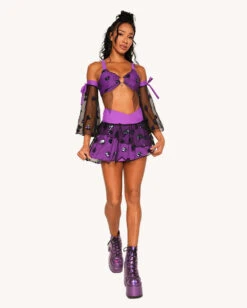 Grape Jelly Top With Sleeves -iHeartRaves Shop Grape Jelly Top with Sleeves Full 1