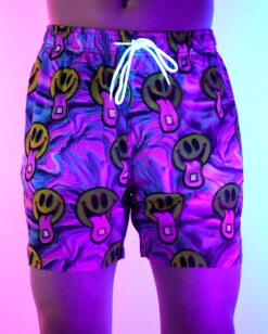 Happy Hour Camp Shorts -iHeartRaves Shop Happy Hour Camp Shorts UV