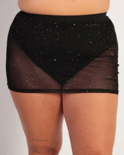 Holo Star Mini Skirt -iHeartRaves Shop Holo Star Mini Skirt C1 Front