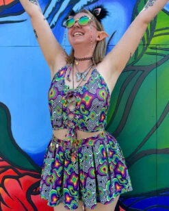 Leblunt X IHR Love Vortex Top With Sleeves -iHeartRaves Shop IMG 2733