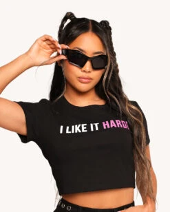 I Like It Hard Cropped Tee