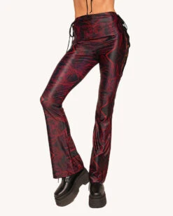 Infinite Matrix Bell Bottoms -iHeartRaves Shop Infinite Matrix Bell Bottoms Front