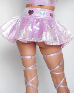 Chrysalis Holo Butterfly Patches Leg Wraps -iHeartRaves Shop Iridescent Blush Holo Heart Skirt Baby Pink Back a9fafc7b aae2 401e 9eb5 df8549ce8663
